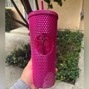 Starbucks Pink Textured Tumbler